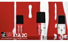 Лимитированная юбилейная серия sE Electronics X1 A 25th Anniversary – эксклюзивные микрофоны в красном и белом исполнении уже в UPsound!